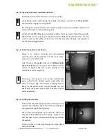 Preview for 15 page of Armarac Armarac MX-800-N4X Installation And Operation Manual