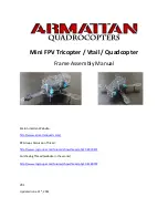 Preview for 1 page of Armattan Mini FPV Assembly Manual