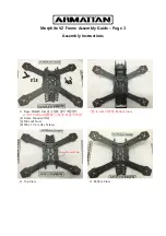 Preview for 3 page of Armattan Morphite V2 Assembly Manual