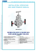 Preview for 1 page of Armaturen Comeval UNIFLOW 8F Installation, Operating And Maintenance Manual