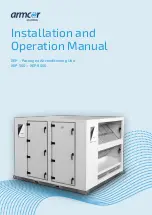 Preview for 1 page of Armcor AHU 25000 Installation And Operation Manual