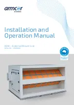 Armcor XEM Series Installation And Operation Manual preview