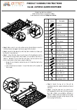 Предварительный просмотр 1 страницы armen LIVING ASTORIA QUEEN BEDFRAME Product Assembly Instructions