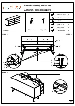 Предварительный просмотр 4 страницы armen LIVING ASTORIA QUEEN BEDFRAME Product Assembly Instructions