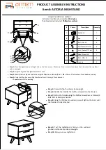 Предварительный просмотр 6 страницы armen LIVING ASTORIA QUEEN BEDFRAME Product Assembly Instructions