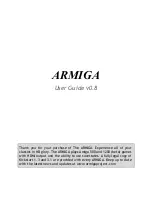 Armiga Amiga 1200 User Manual preview