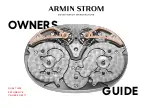 Предварительный просмотр 1 страницы Armin Strom ARF17 Owner'S Manual