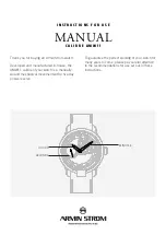 Preview for 1 page of Armin Strom CALIBRE AMW11 Instructions For Use