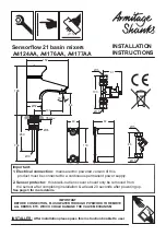 Preview for 1 page of Armitage Shanks A4124AA Installation Instructions Manual