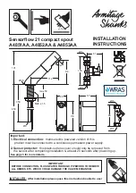 Armitage Shanks A4851AA Installation Instructions Manual предпросмотр