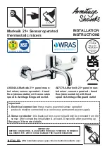 Preview for 1 page of Armitage Shanks A6684AA Installation Instructions Manual