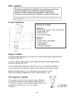 Preview for 2 page of Armitage Shanks SANDRINGHAM 21 Installation Instructions