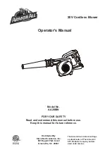 Предварительный просмотр 1 страницы ArmorAll AA20BW Operator'S Manual