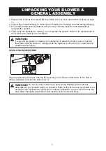 Предварительный просмотр 7 страницы ArmorAll AA20BW Operator'S Manual