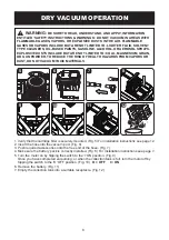 Предварительный просмотр 8 страницы ArmorAll DVTB202 0901 Operator'S Manual