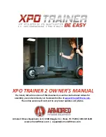 Armored Fitness Equipment XPO TRAINER 2 Owner'S Manual предпросмотр