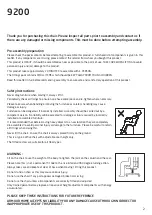 Preview for 2 page of Armour Home Electronics Dakota 9200 Quick Start Manual