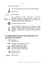 Preview for 10 page of Armstrong Medical AquaVENT FD140 Instructions For Use Manual