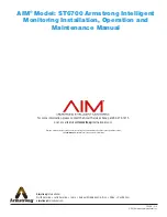 Preview for 116 page of Armstrong AIM ST6700 Installation, Operation And Maintenance Manual