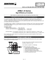 Armstrong ARMflo E Series Installation And Operating Instructions preview