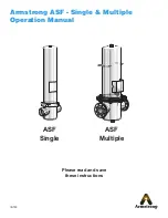 Предварительный просмотр 1 страницы Armstrong ASF Series Operation Manual