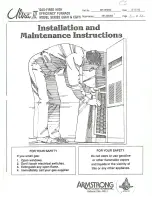 Preview for 1 page of Armstrong EG7H SERIES Installation And Maintenance Instructions Manual