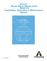 Armstrong Emech F2 Installation, Operation & Maintenance Manual предпросмотр