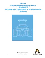 Armstrong Emech F5 Installation, Operation & Maintenance Manual предпросмотр