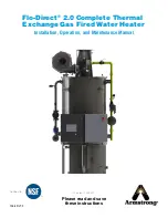 Предварительный просмотр 1 страницы Armstrong Flo-Direct 2.0 AFD-1000 Installation, Operation And Maintenance Manual