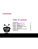 Preview for 4 page of Armstrong TiVo Service Manual