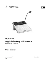 Предварительный просмотр 1 страницы ARMTEL DIS-TOP User Manual