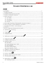 Preview for 12 page of Arneg 1250 TCBM Direction For Installation And Use