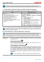 Preview for 16 page of Arneg 1250 TCBM Direction For Installation And Use