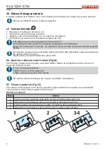 Preview for 24 page of Arneg 1250 TCBM Direction For Installation And Use