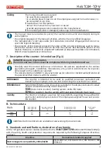 Preview for 35 page of Arneg 1250 TCBM Direction For Installation And Use