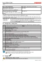 Preview for 36 page of Arneg 1250 TCBM Direction For Installation And Use