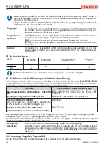 Preview for 54 page of Arneg 1250 TCBM Direction For Installation And Use