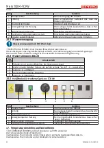 Preview for 60 page of Arneg 1250 TCBM Direction For Installation And Use