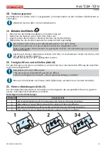 Preview for 61 page of Arneg 1250 TCBM Direction For Installation And Use