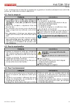 Preview for 71 page of Arneg 1250 TCBM Direction For Installation And Use