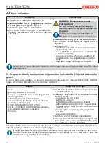 Preview for 72 page of Arneg 1250 TCBM Direction For Installation And Use