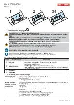 Preview for 82 page of Arneg 1250 TCBM Direction For Installation And Use