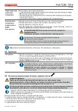 Preview for 115 page of Arneg 1250 TCBM Direction For Installation And Use