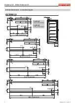 Preview for 10 page of Arneg Astana LX Direction For Installation And Use