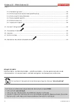 Preview for 22 page of Arneg Astana LX Direction For Installation And Use