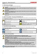 Preview for 68 page of Arneg Astana LX Direction For Installation And Use