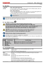 Preview for 85 page of Arneg Astana LX Direction For Installation And Use