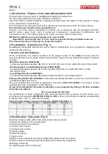 Предварительный просмотр 16 страницы Arneg Athos 2 VCB Installation And Use Manual
