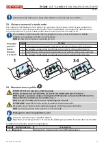 Предварительный просмотр 29 страницы Arneg Belgrado 2 H125 Direction For Installation And Use