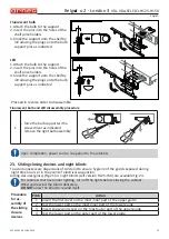 Предварительный просмотр 53 страницы Arneg Belgrado 2 H125 Direction For Installation And Use